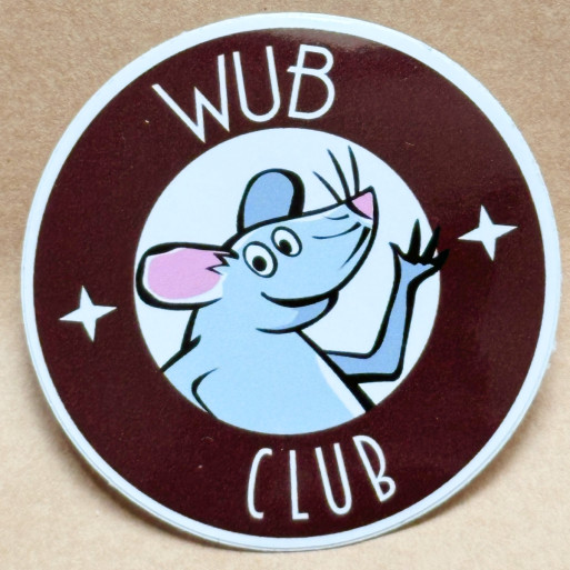 WUB Club Sticker
