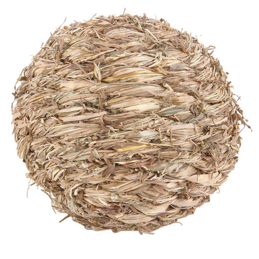 Natural Grass Ball and Bell - Large