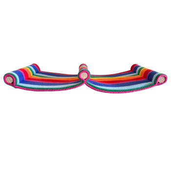Cliffhanger 3 - Rainbow Stripe - Pink
