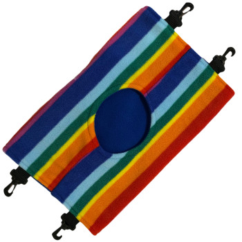 Rainbow Stripe Tube - Blue