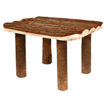 Wooden platform
