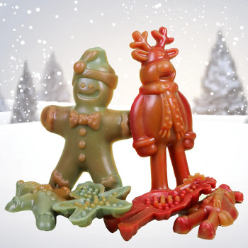 Ginger and Dasher Festive Chew
