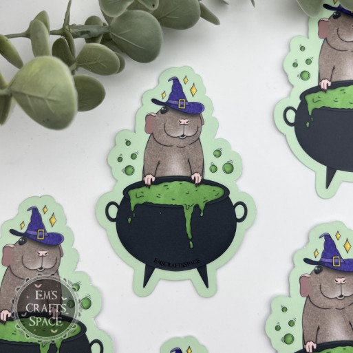Cauldron Rat sticker