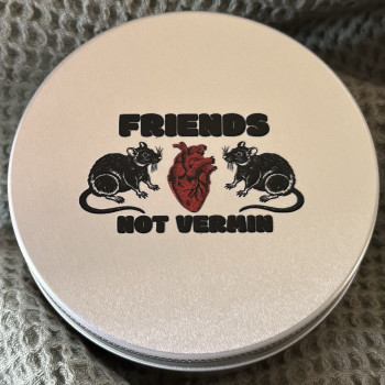 Friends not Vermin - Snack Tin