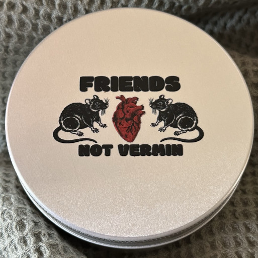 Friends not Vermin - Snack Tin
