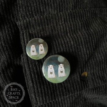 Ghost Rat Friends magnet