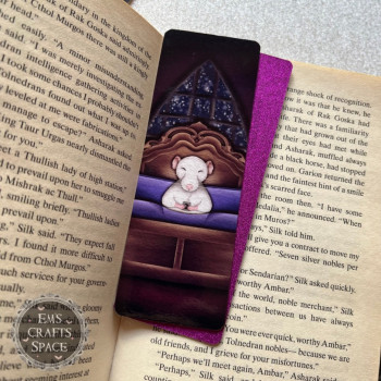 Sleepy RatTea Bookmark